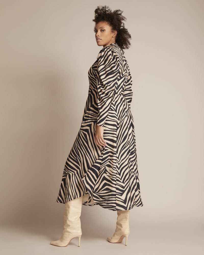 Animal print dress size 16 cheap